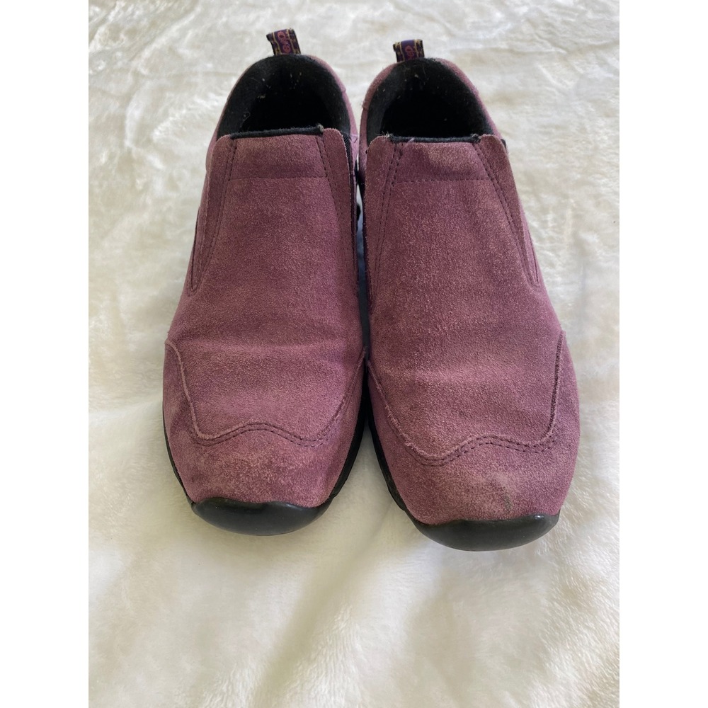 Jeep Suede Slip On Loafers Womens 6.5 Purple Gorpcore Hiking Walking Shoes